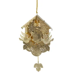 Kuckucksuhr, goldfarben Sale