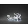 KONSTSMIDE LED Acryl Schlitten mit Rentieren Sale