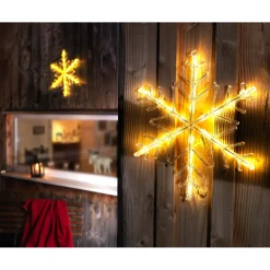 KONSTSMIDE LED Acryl Schneeflocke Hot