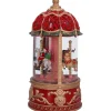 KONSTSMIDE LED Schneelaterne "Nostalgisches Karussell", 22,5 cm Discount