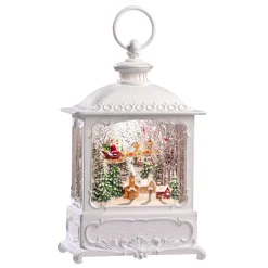 KONSTSMIDE LED Schneelaterne "Weihnachtsmanns Reise", 25 cm Discount