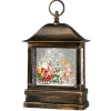 KONSTSMIDE LED Schneelaterne "Weihnachtsmann im Schlitten", 25cm New
