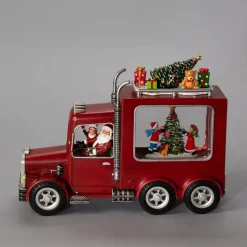 KONSTSMIDE LED-Schneelaterne "Weihnachtstruck" New