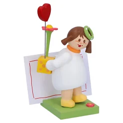 Käthes Original Mädchen mit Herz und Blume 