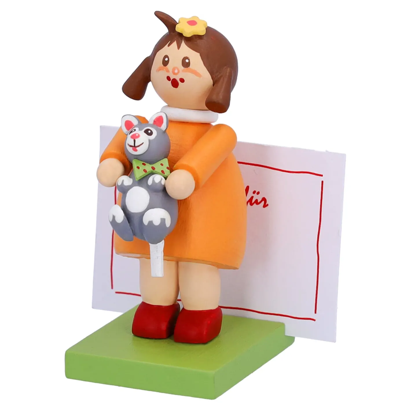 Käthes Original Mädchen mit Katze "Kitty"