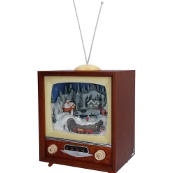 Nostalgiefernseher "Weihnachtsexpress", Spieldose Hot
