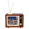 Nostalgiefernseher "Weihnachtsbescherung", Spieldose