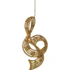 Notenschlüssel, gold Clearance