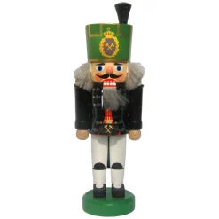 HODREWA Nussknacker "Bergmann mit Fell", 21 cm Outlet