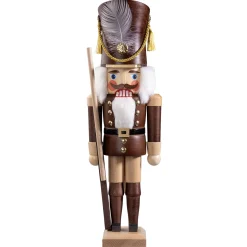 HODREWA Nussknacker "Gardesoldat", braun/lasiert, 40 cm New