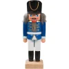 HODREWA Nussknacker "Husar", blau, 14,5 cm Discount