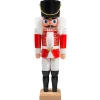 HODREWA Nussknacker "Husar", rot, 28,5 cm Clearance