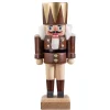 HODREWA Nussknacker "König", braun/lasiert, 20,5 cm Best