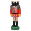 HODREWA Nussknacker "König", rot, 16,5 cm Hot