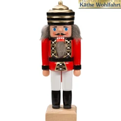HODREWA Nussknacker "König", rot, 14 cm Best