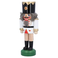 HODREWA Nussknacker "König", weiß, 18 cm New