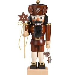 Christian ULBRICHT Nussknacker "Lebkuchenkönig", natur, 26,5 cm