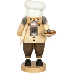 Richard Glässer Nussknacker "Pfefferkuchenverkäufer", weiß Discount