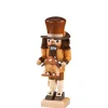 Christian ULBRICHT Nussknacker "Schwarzwälder Uhrmacher", 27 cm New
