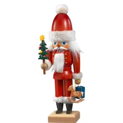 Christian ULBRICHT Nussknacker "Weihnachtsmann", rot, 32 cm Outlet