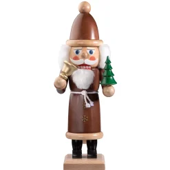 HODREWA Nussknacker "Weihnachtsmann", braun/lasiert, 37 cm Sale