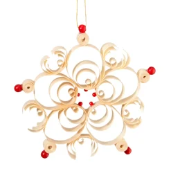 Ornament mit roten Perlen Online