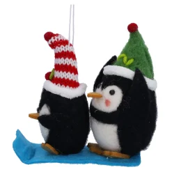Pinguine auf Schlitten aus Filz Outlet