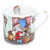 Porzellan-Tasse "Weihnachtsmann und seine Schätze" Online