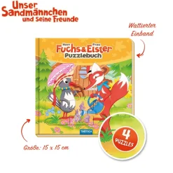 Trötsch Verlag Puzzlebuch "Herr Fuchs und Frau Elster" New
