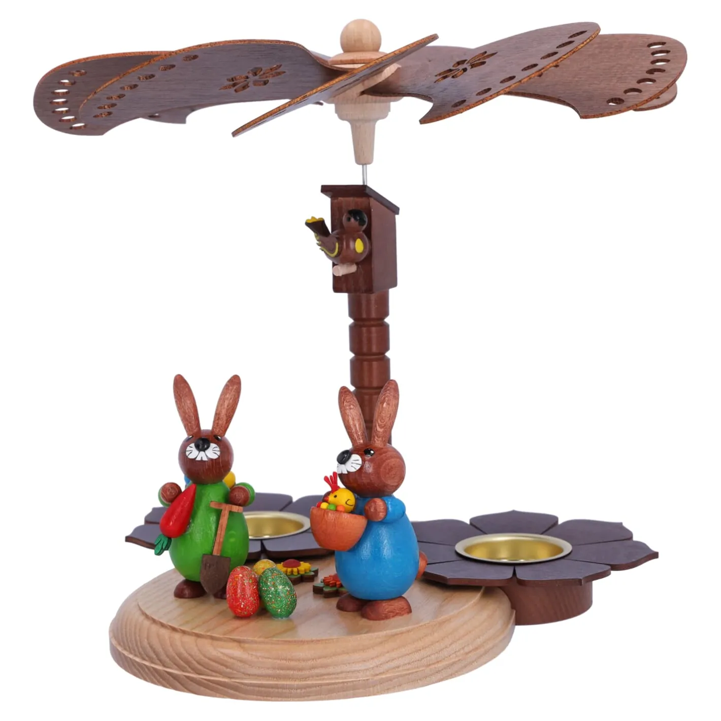 HODREWA Pyramide "Osterhasen mit Ostereiern" Best