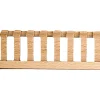 Pyramiden - Zaun aus Holz