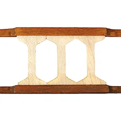 Pyramiden - Zaun aus Holz Hot