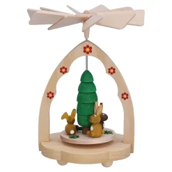 Richard Glässer Pyramiden Wärmespiel "Hasen" New