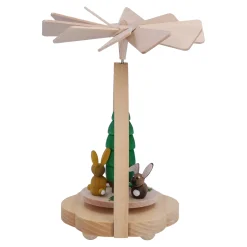 Richard Glässer Pyramiden Wärmespiel "Hasen" New