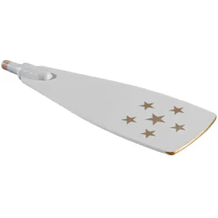 Richard Glässer Pyramiden-Flügel weiß mit Goldrand L 107 mm, H 33 mm Outlet