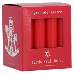 Pyramidenkerzen, klein (rot) Hot