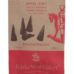 Räucherkerzen Apfel-Zimt-Duft, groß New