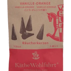 Räucherkerzen Vanille-Orange, groß Clearance