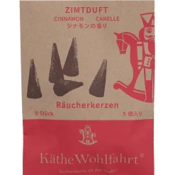 Räucherkerzen Zimtduft, groß Discount