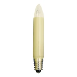 Schaftkerzen, 23V/3W/E10, Höhe 70mm Hot
