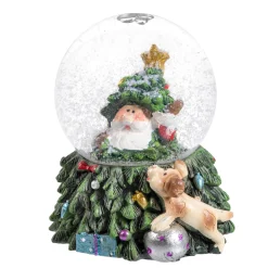 Schneekugel "Bellos Weihnachtsfest" Hot