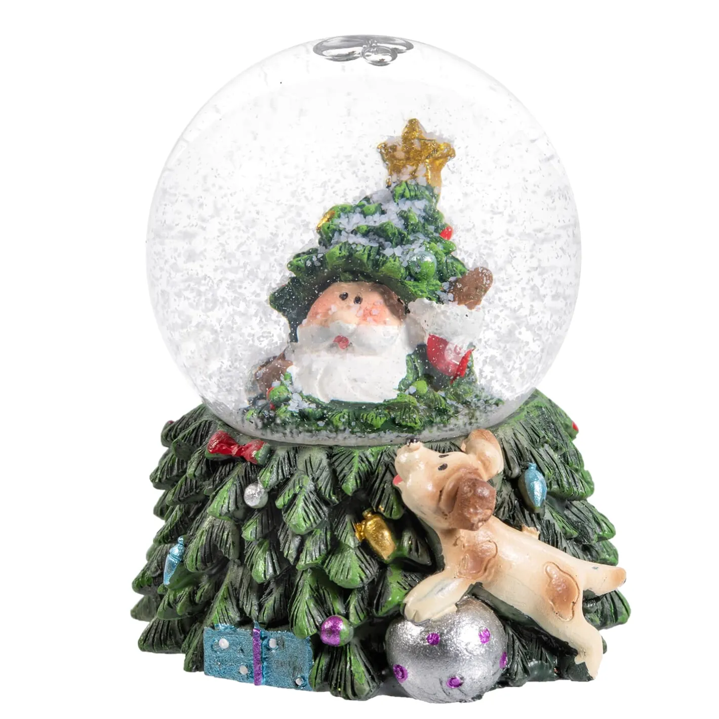 Schneekugel "Bellos Weihnachtsfest" Hot