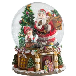Schneekugel "Bescherung" New