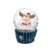 Schneekugel "Cupcake mit Rentier" Best