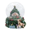 Schneekugel "Schneemann im Baum" Online