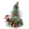 Schneekugel "Schneemanns Weihnachtsabend" Outlet