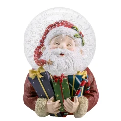 Schneekugel "Weihnachtsmanns Geschenke" Hot