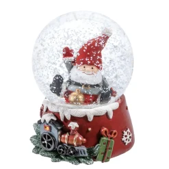 Schneekugel "Weihnachtswichtel" Hot