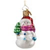 Poesie in Glas Schneemann mit Baum Discount