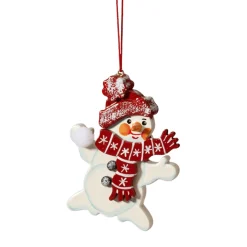 Käthes Original Schneemann mit Schal Best